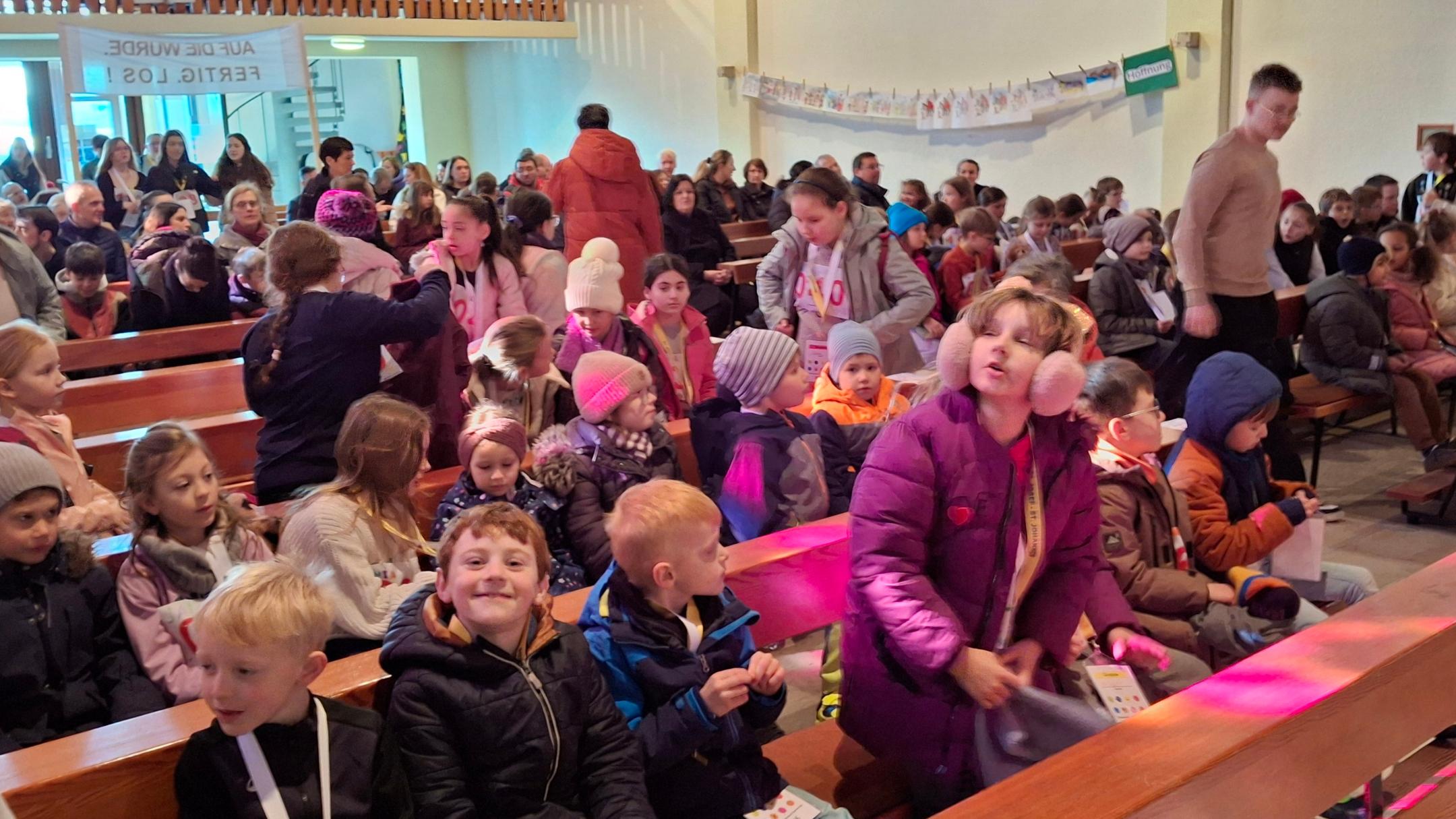 Kindereinkehrwochenende zum Thema Menschenwürde in Furpach.