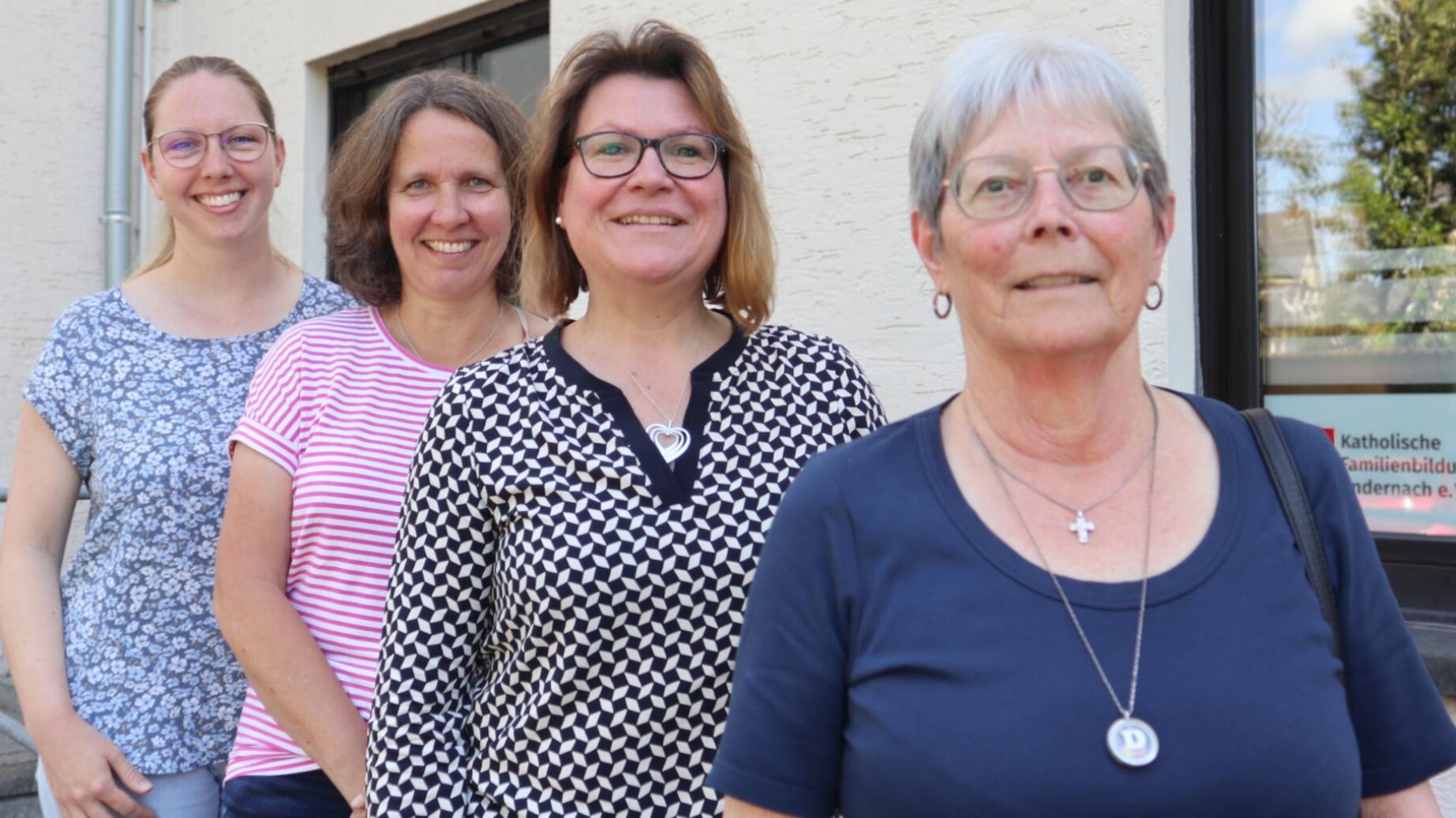 Lisa Scharrenbach, Anja Zeitz, Stefanie Lange und Monika Heinisch