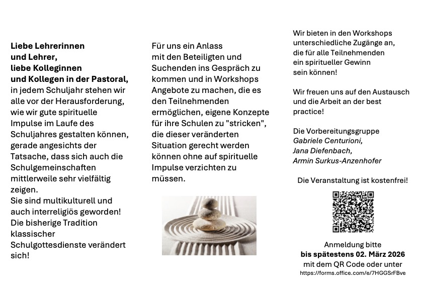AK Grundschule Fortbildung Schulgottesdienste Flyer S2