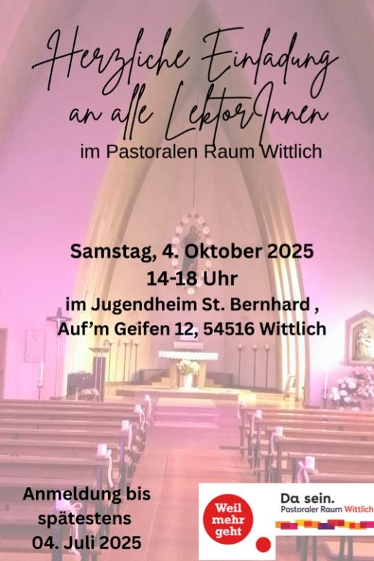 Foto mit Plakat zur Veranstaltung, s. Link