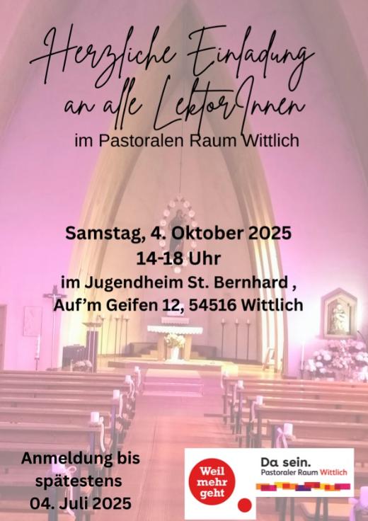 Foto mit Plakat zur Veranstaltung, s. Link