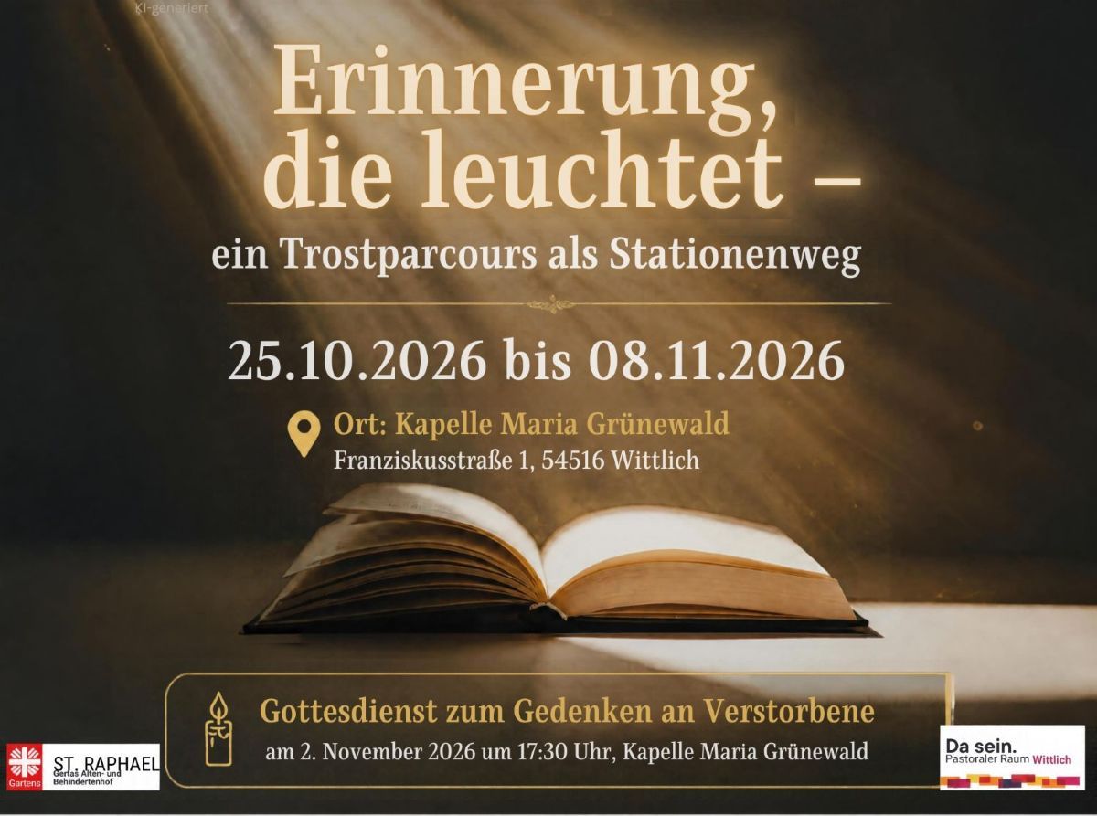Erinnerung die leuchtet_Plakat