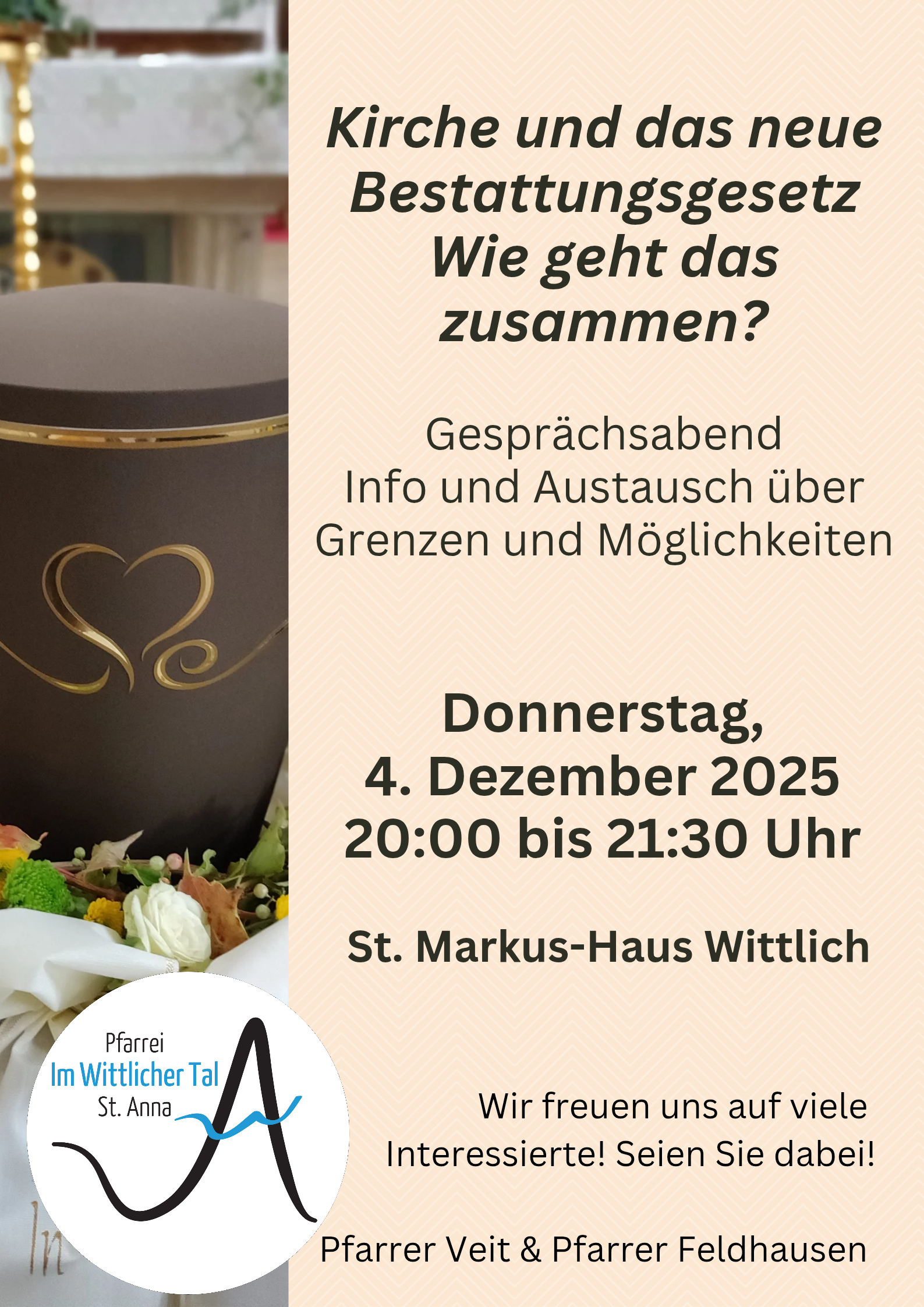 Gesprächsangebot am 4.12.25