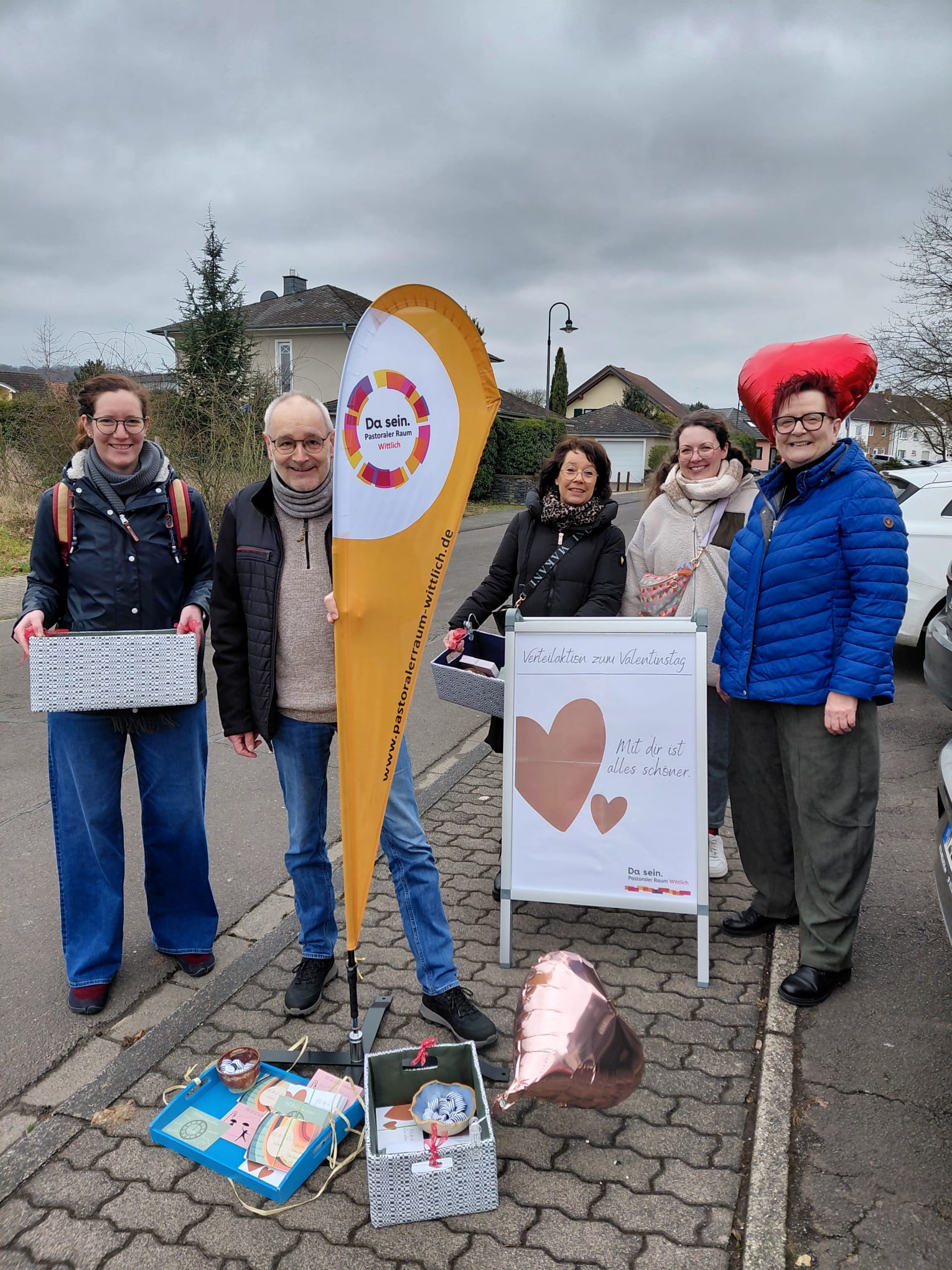 Valentinstag Aktion 'Mit dir ist alles schöner' am 14.2.2026