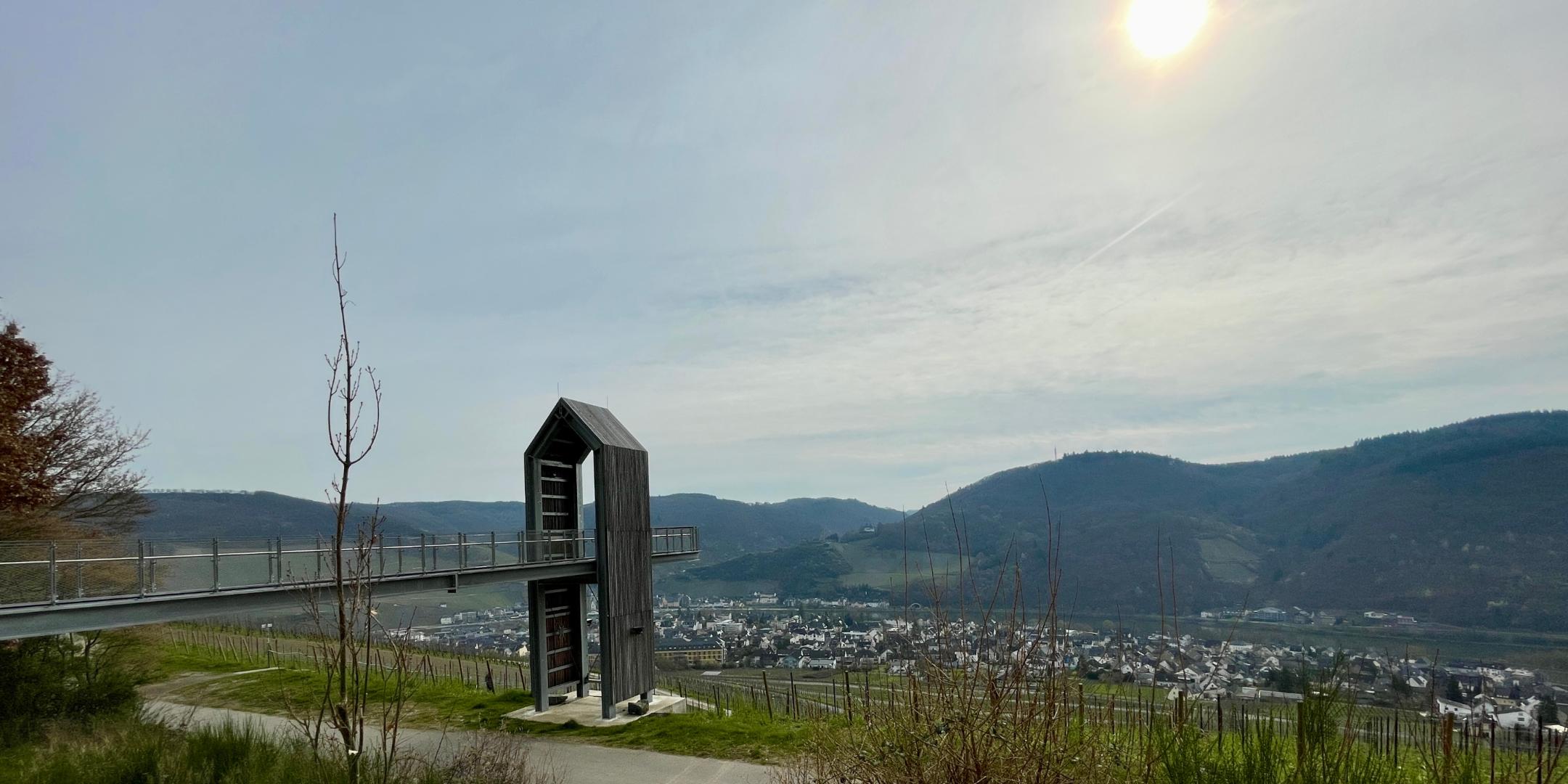 Skywalk auf dem Kueser Plateau