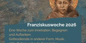 Plakat Franziskuswoche