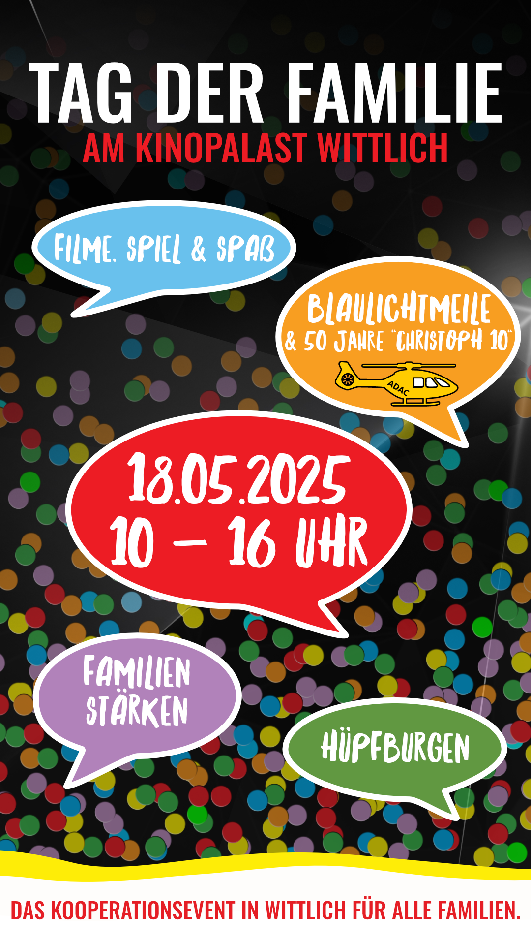 Tag der Familie Plakat