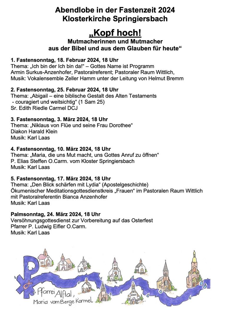 Abendlobe in der Fastenzeit