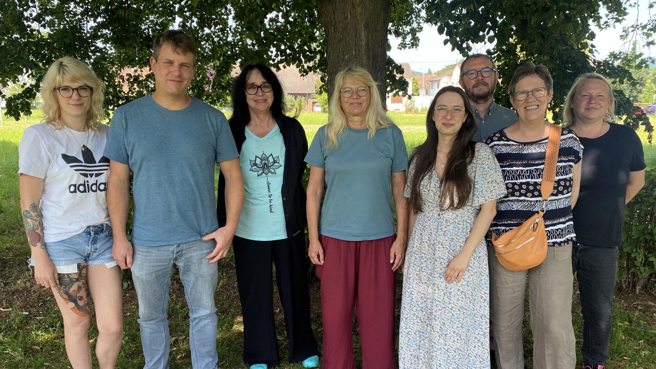 : Das Team des HoT (Haus der offenen Tür) Sinzig: Isa Arend, Patrick Book, Petra Klein, Ulrike Michelt, Pauline Krier, Michael Müller, Sigrid Heinz und Julia Fleischmann (v. links).