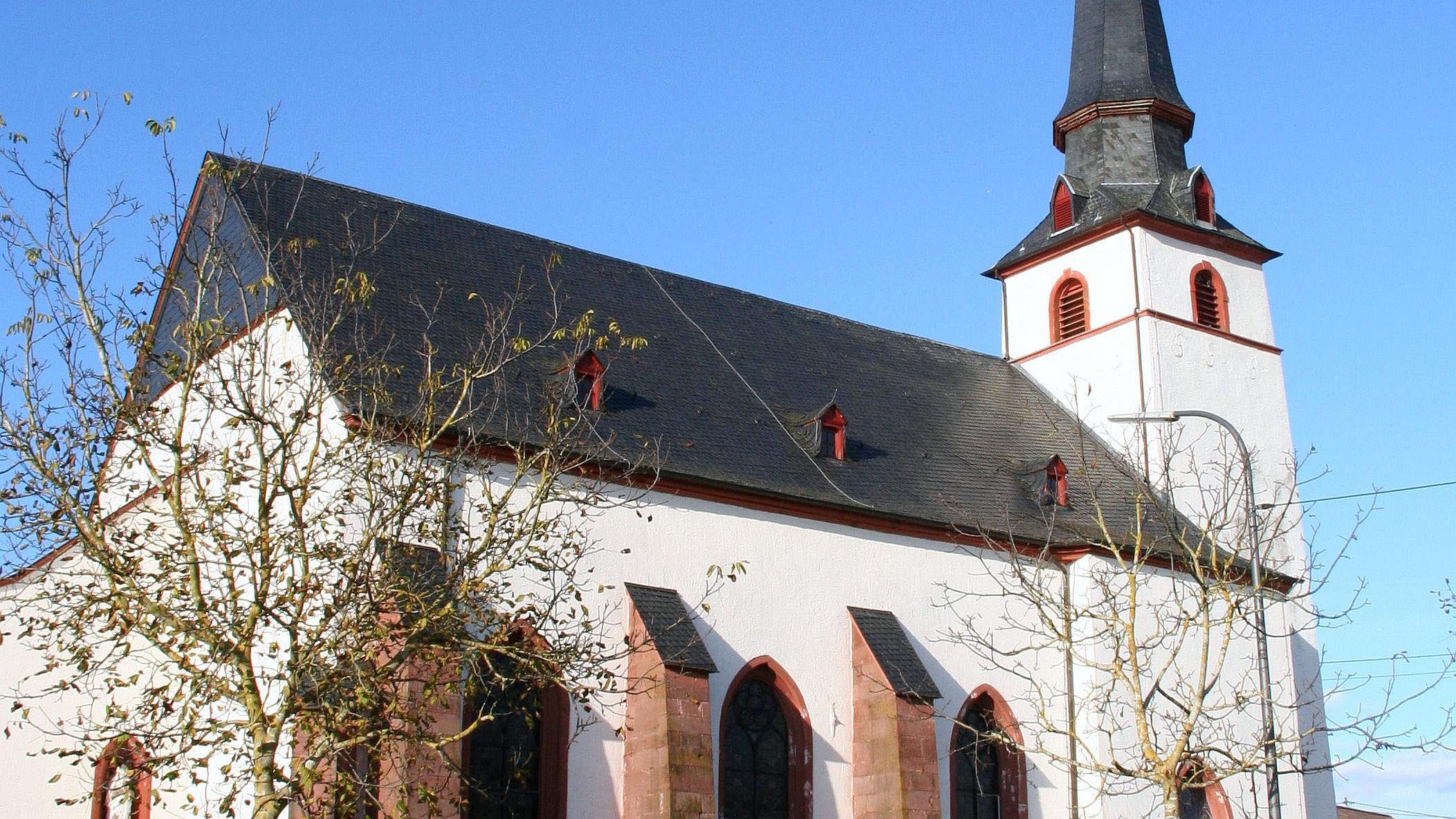 Auf dem Bild zu sehen ist die Wallfahrtskirche in Weidingen